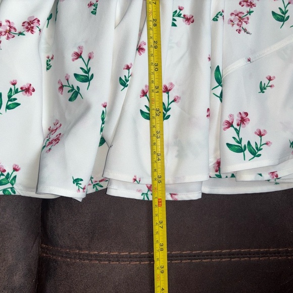 Express / Dresses / Express white Neck Tie dress - Picture 14 of 16